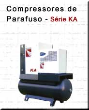 Compressores de Ar de Parafuso Série KA