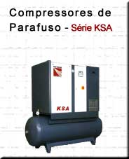 Compressores de Ar de Parafuso Série KSA