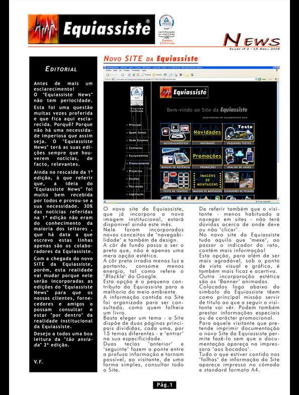 www.equiassiste.pt - Noticias institucionais da Equiassiste - Edicao - 02-pag01