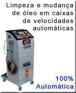 Máquinas para limpeza e mudança de óleo em caixas de velocidades automaticas - acessórios especiais para ATF