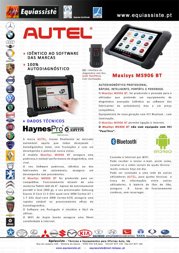 Autel Maxisys MS906 BT