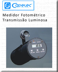 Capelec Medidor Fotométrico de Intensidade Luminosa