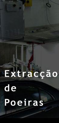 Coral extracção de gases para oficinas de automóveis e extracção de poeiras pó de zonas de preparação de pintura automóvel