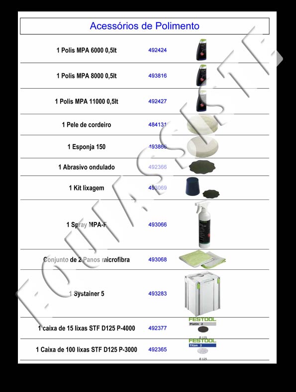 Festool - equipamentos para pintura e repintura automovel - ferramentas electricas e pneumaticas