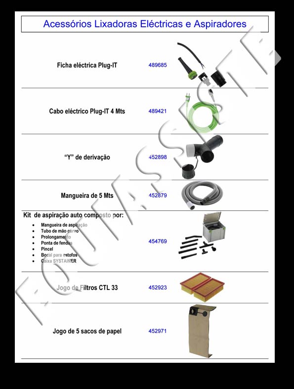 Festool - equipamentos para pintura e repintura automovel - ferramentas electricas e pneumaticas