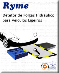 Detetor de folgas hidráulico para veículos ligeiros