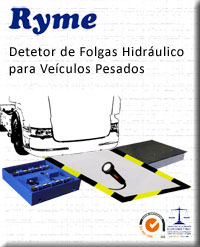 Detetor de folgas hidráulico para veículos pesados