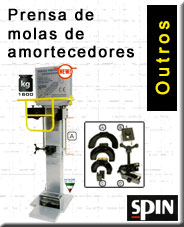 Prensa de molas de amortecedores e Insufladores eletronicos